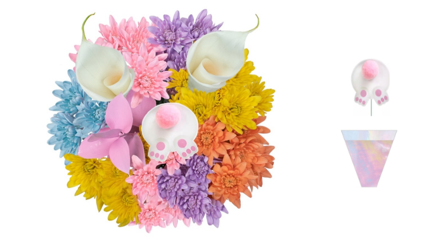 BQT MIX  SPE BOX COTTON TAIL UB00093495 13 ST(Bunches)